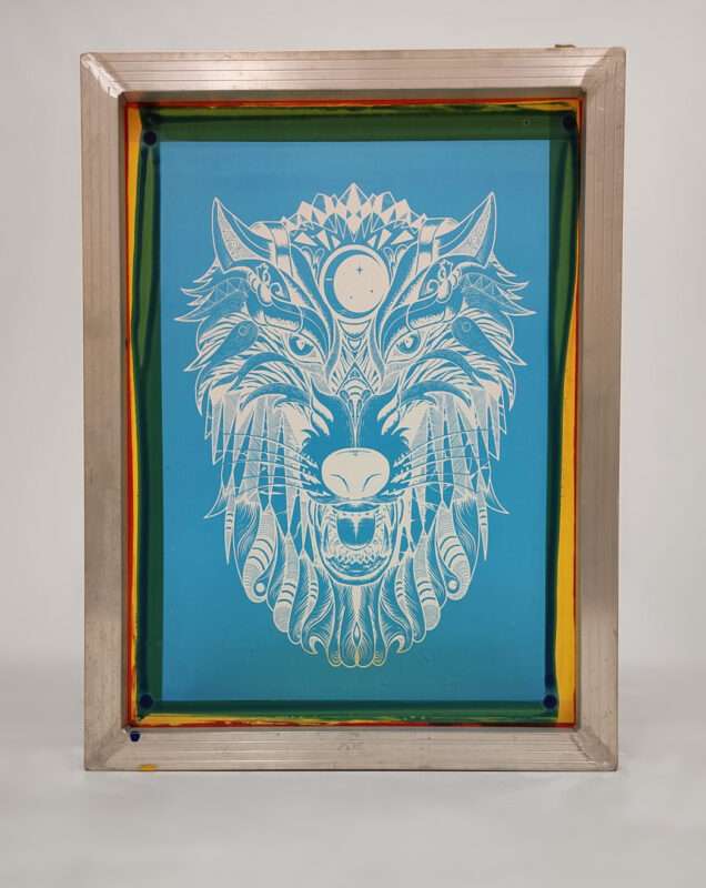Exposed Screen Printing Frame in A3 size